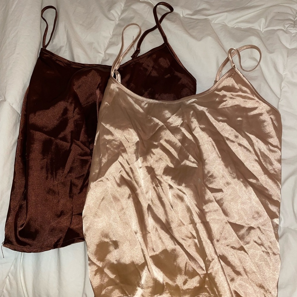 Silk sleep tops